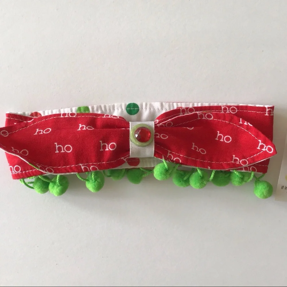 CHRISTMAS DOG CAT COLLAR NWT
